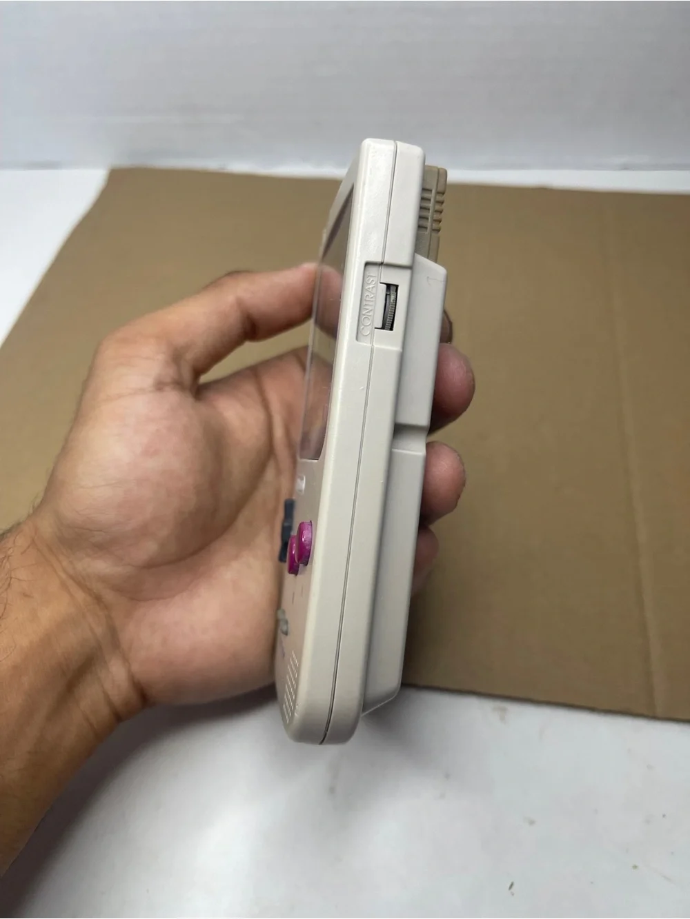 Nintendo Game Boy Pocket - White with Purple Buttons